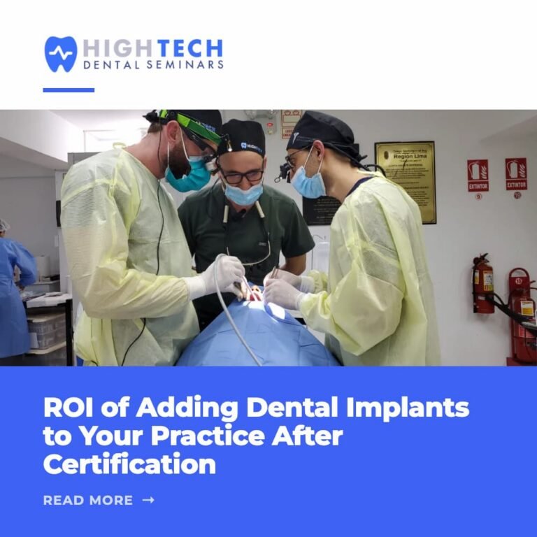 ROI of Adding Dental Implants to Your Practice After Certification